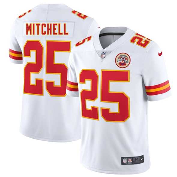 Men & Women & Youth Kansas City Chiefs #25 Elijah Mitchell White 2025 Vapor Untouchable Limited Football Stitched Jersey,We sell and wholesale Men & Women & Youth Kansas City Chiefs #25 Elijah Mitchell White 2025 Vapor Untouchable Limited Football Stitched Jersey on line form chian!
